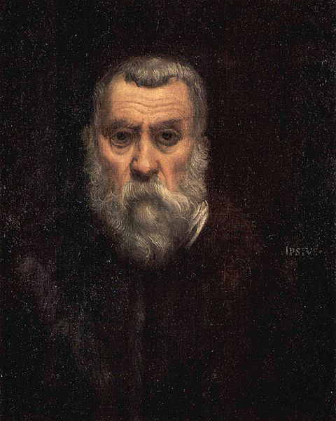 Jacopo Tintoretto Self-portrait.